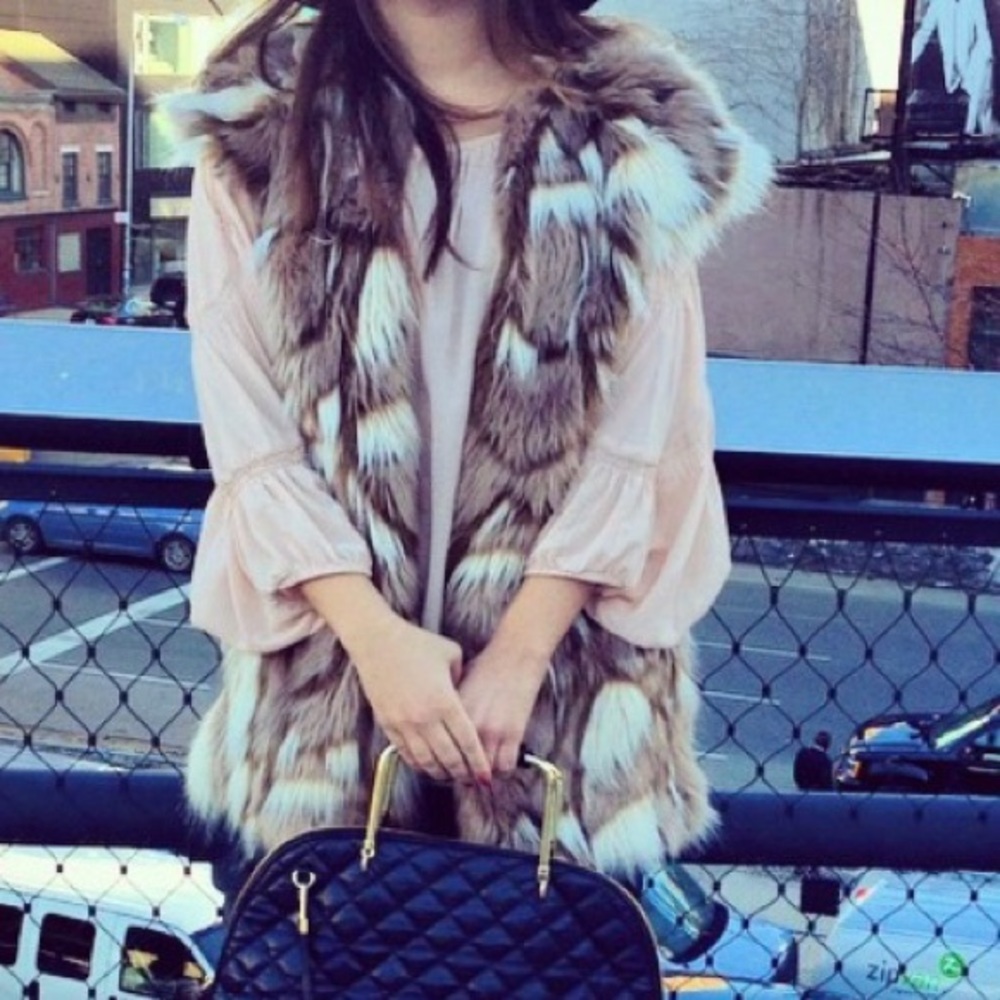 Faux Fur Oversized Vest